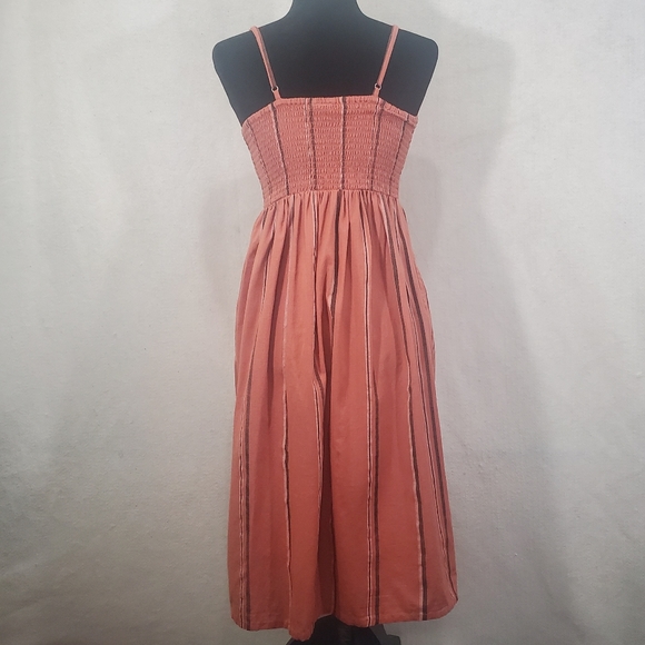 Plaid cotton dress size Medium - Picture 2 of 5